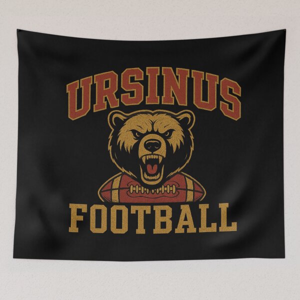 Item preview, Ursinus College Football Tapestry – Bears Wall Decor for Dorms & Game Day designed and sold by g1cash.