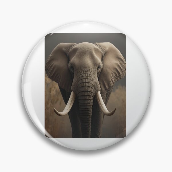 Item preview, Elephant Front View – Majesty of Nature designed and sold by RAKO13.