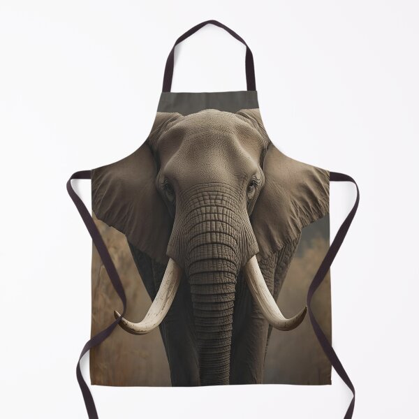 Item preview, Elephant Front View – Majesty of Nature designed and sold by RAKO13.