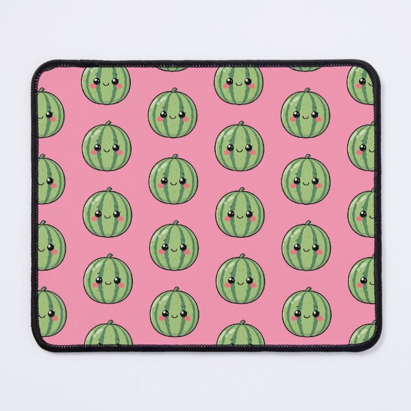 Item preview, Cute kawaii-style smiling watermelon designed and sold by MoodCreations.