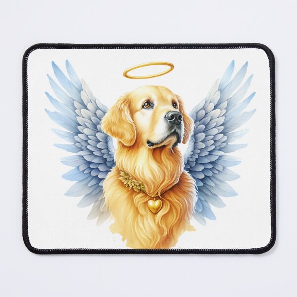 Item preview, Golden Retriever Angel designed and sold by TheAnimalZ00.