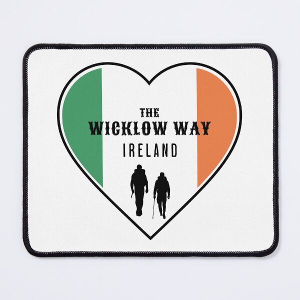 Item preview, WICKLOW WAY -IRELAND- heart in colors of the Irish flag designed and sold by designkb.
