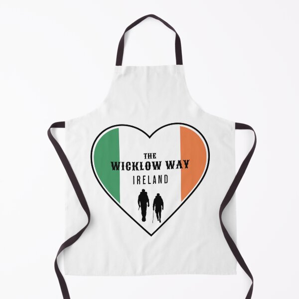 Item preview, WICKLOW WAY -IRELAND- heart in colors of the Irish flag designed and sold by designkb.