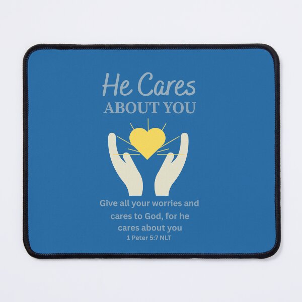 Item preview, 1 Peter 5:7, Cast Your Anxiety on Him, designed and sold by Nara8.