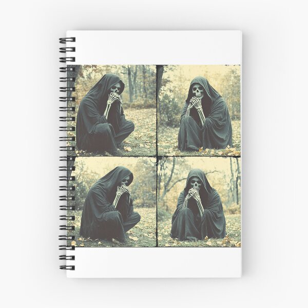 Item preview, Spooky Halloween Grim Reaper Photoshoot designed and sold by RockFireMerch.
