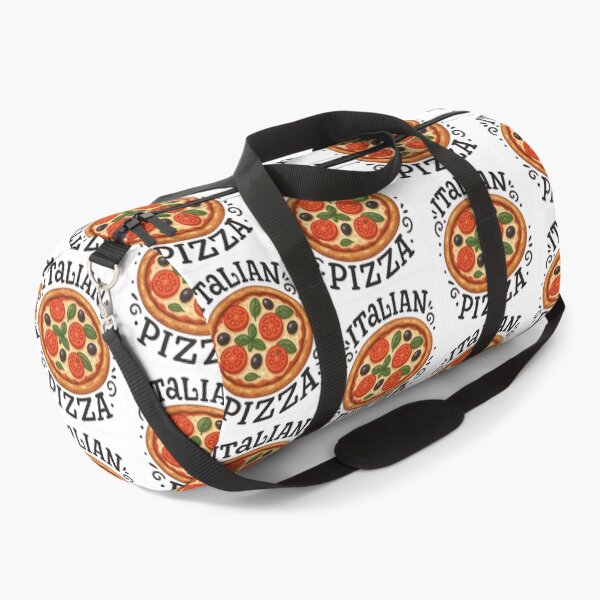 Item preview, Funny Italian Pizza Illustration with Playful Typography designed and sold by optimusprime39.