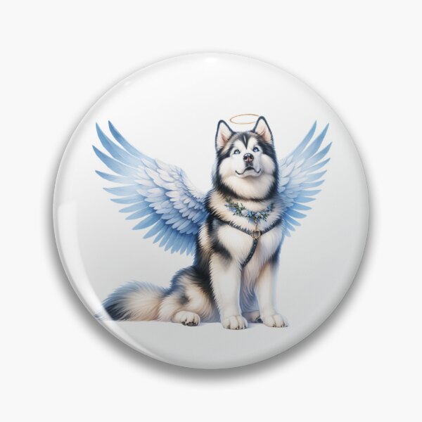 Item preview, Alaskan Malamute Angel designed and sold by TheAnimalZ00.