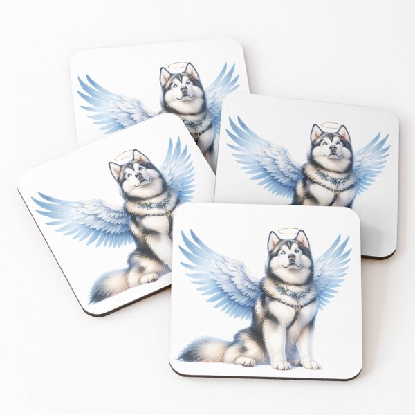 Item preview, Alaskan Malamute Angel designed and sold by TheAnimalZ00.