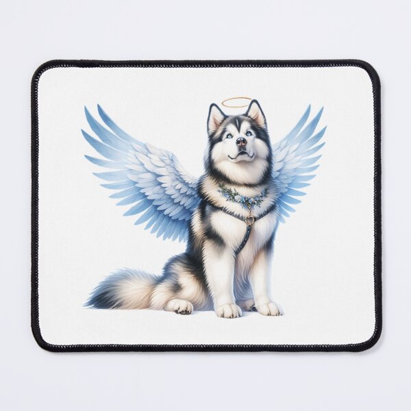 Item preview, Alaskan Malamute Angel designed and sold by TheAnimalZ00.
