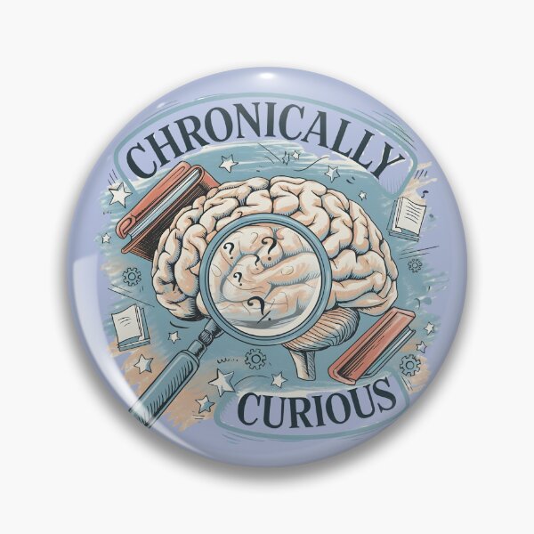 Item preview, Chronically Curious – Brain Design for Neurodivergent Knowledge Seekers and Lifelong Learners designed and sold by PremoraDesign.