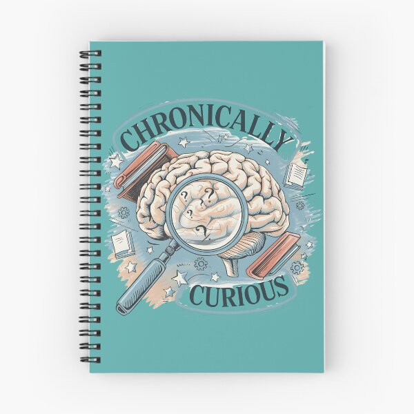 Item preview, Chronically Curious – Brain Design for Neurodivergent Knowledge Seekers and Lifelong Learners designed and sold by PremoraDesign.