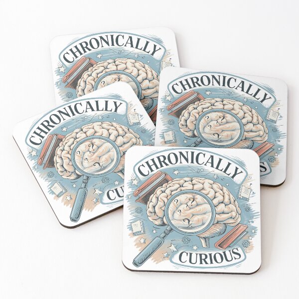 Item preview, Chronically Curious – Brain Design for Neurodivergent Knowledge Seekers and Lifelong Learners designed and sold by PremoraDesign.