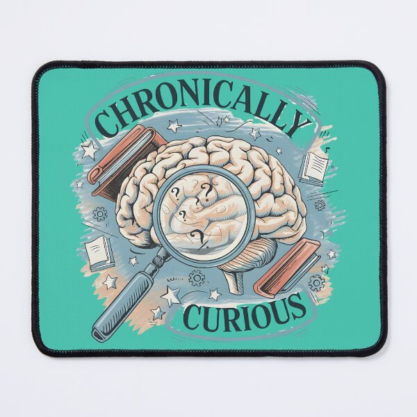 Item preview, Chronically Curious – Brain Design for Neurodivergent Knowledge Seekers and Lifelong Learners designed and sold by PremoraDesign.