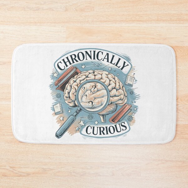 Item preview, Chronically Curious – Brain Design for Neurodivergent Knowledge Seekers and Lifelong Learners designed and sold by PremoraDesign.