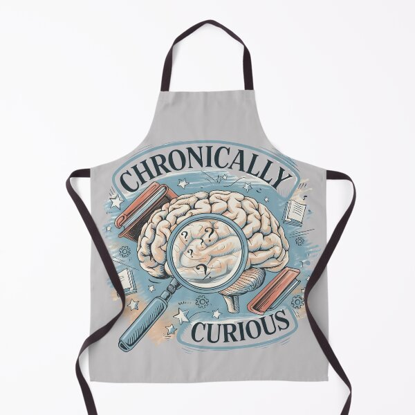 Item preview, Chronically Curious – Brain Design for Neurodivergent Knowledge Seekers and Lifelong Learners designed and sold by PremoraDesign.