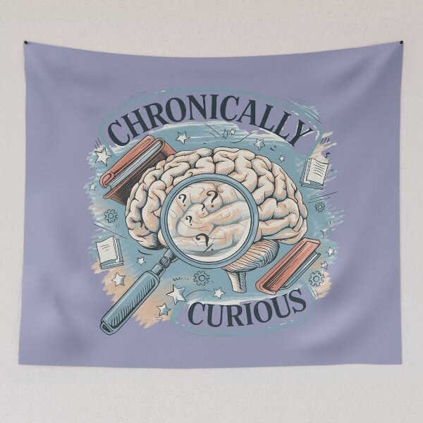 Item preview, Chronically Curious – Brain Design for Neurodivergent Knowledge Seekers and Lifelong Learners designed and sold by PremoraDesign.