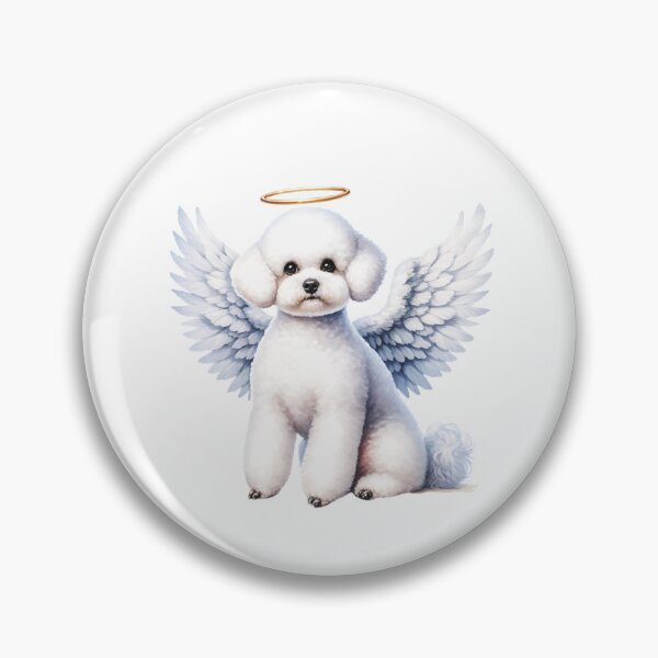 Item preview, Bichon Frise Angel designed and sold by TheAnimalZ00.