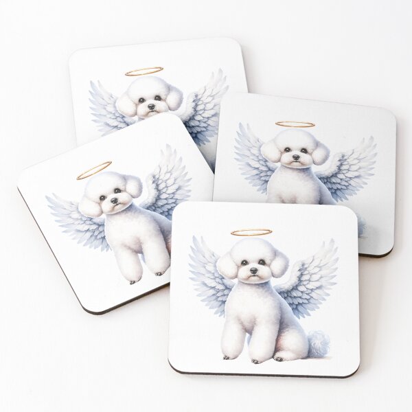 Item preview, Bichon Frise Angel designed and sold by TheAnimalZ00.
