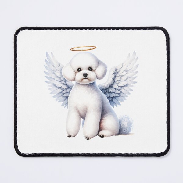 Item preview, Bichon Frise Angel designed and sold by TheAnimalZ00.