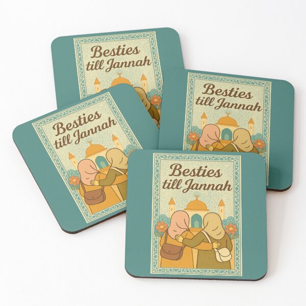 Item preview, Besties till Jannah ( mosaic) – Islamic Friendship Art Design designed and sold by D-Islamic.
