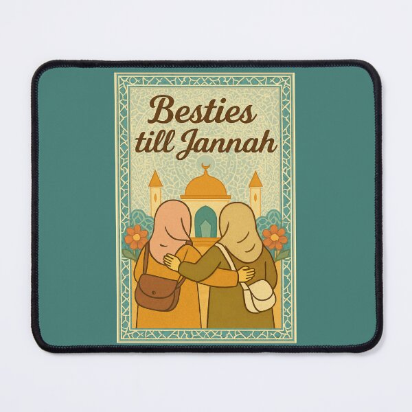 Item preview, Besties till Jannah ( mosaic) – Islamic Friendship Art Design designed and sold by D-Islamic.