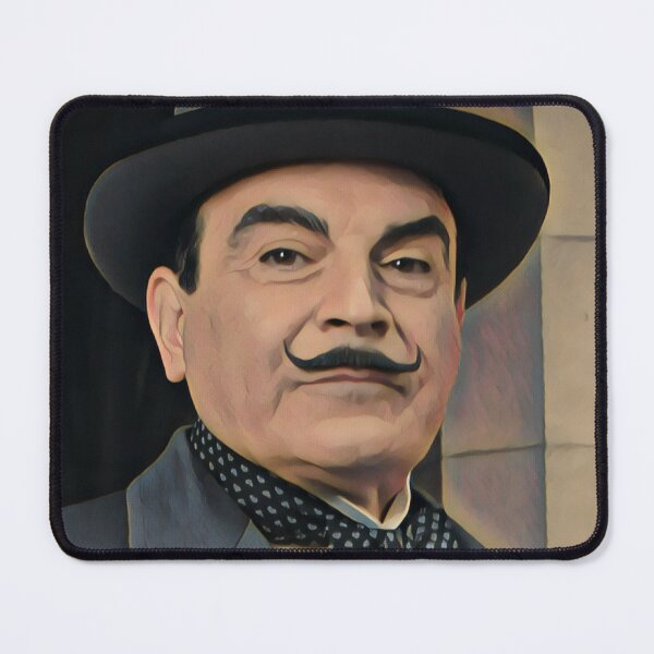 Item preview, David Suchet, Poirot in hat portrait designed and sold by Pinkgnomie.