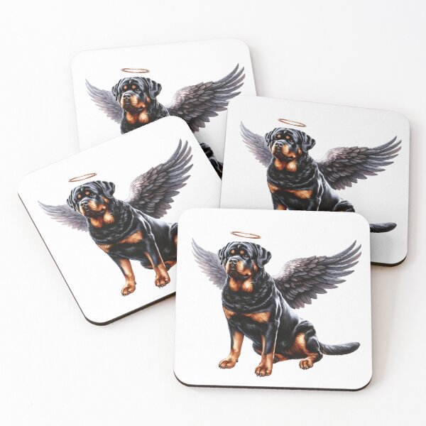 Item preview, Rottweiler Angel designed and sold by TheAnimalZ00.