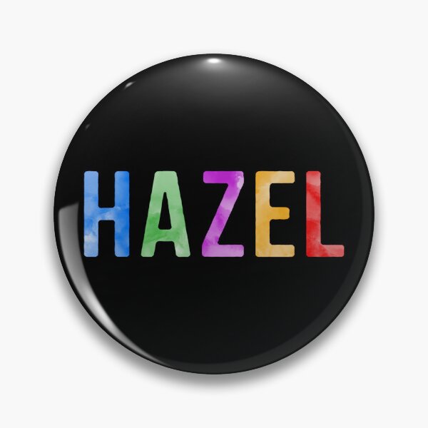 Item preview, Hazel Name Bright Colors designed and sold by Jeallan Designs.