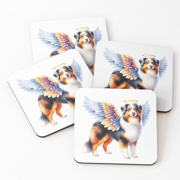 Item preview, Australian Shepherd Angel designed and sold by TheAnimalZ00.