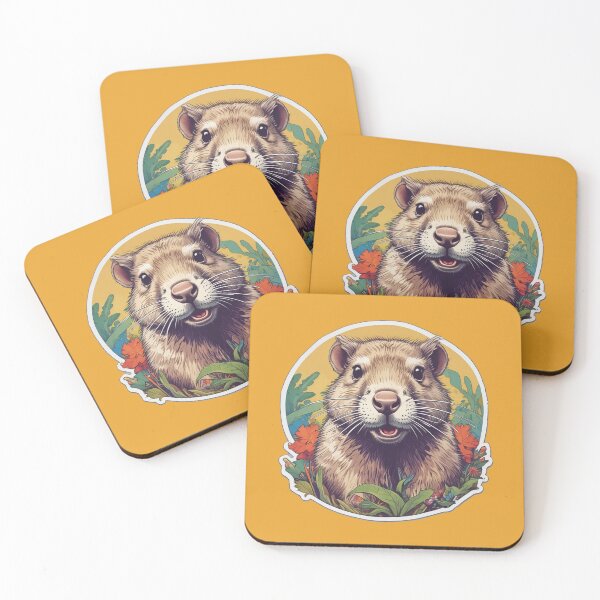 Item preview, Myocastor coypus designed and sold by GasconyPassion.