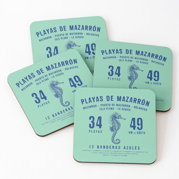 Item preview, Beaches of Mazarrón and Caballito de Mar Azul designed and sold by mzrn-souvenirs.