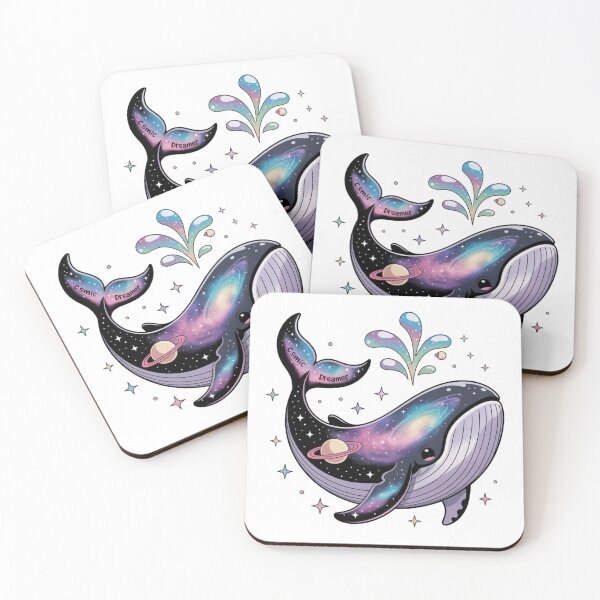 Item preview, Cosmic Whale  designed and sold by NicolasGlowArt.