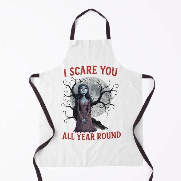 Item preview, Gothic Corpse Bride Style – I Scare You All Year Round designed and sold by PrintAtelier.