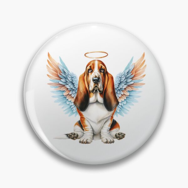 Artikelvorschau, Basset Hound Engel entworfen und verkauft von TheAnimalZ00.