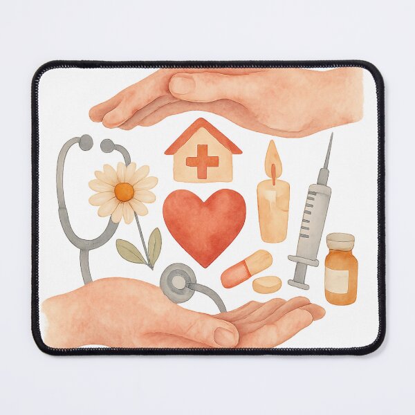 Item preview, Hospice Comfort Measures - End-of-Life Care Art - Palliative Gift designed and sold by TONSNAP.