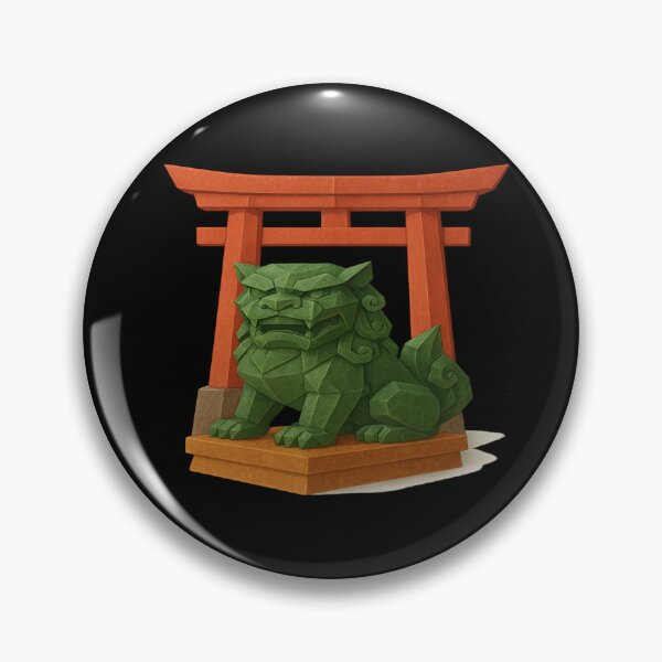 Artikelvorschau, Origami Shishi-Wächter am Papiertempeltor entworfen und verkauft von S-Dstyle.