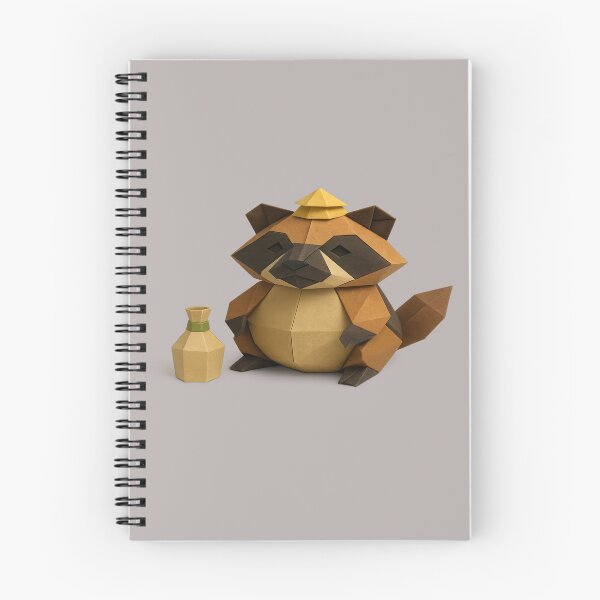 Item preview, Origami Tanuki with Paper Hat and Sake Bottle designed and sold by S-Dstyle.