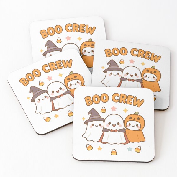 Item preview, Boo Crew – Cute Kawaii Friends Halloween Party designed and sold by Taans-Creation.