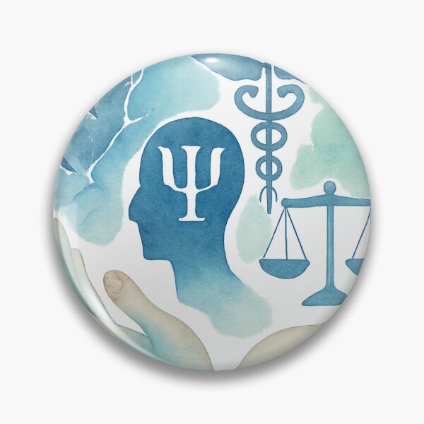 Item preview, Psychiatric Crisis Intervention - Mental Health Stabilization Art - Emergency Psych Gift  designed and sold by TONSNAP.