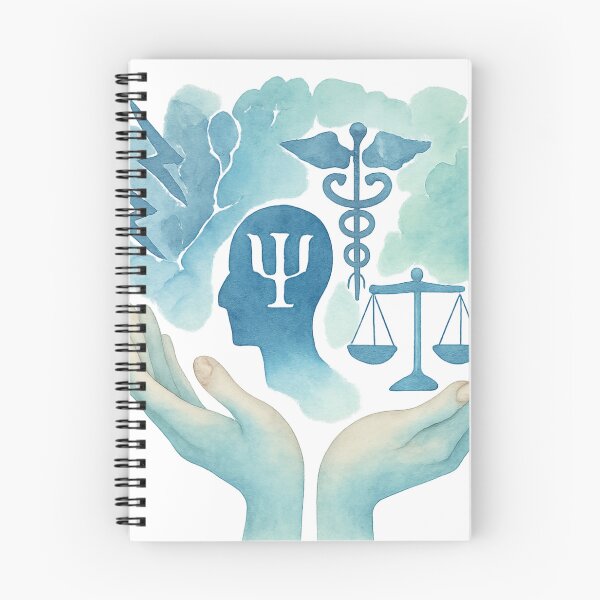 Item preview, Psychiatric Crisis Intervention - Mental Health Stabilization Art - Emergency Psych Gift  designed and sold by TONSNAP.