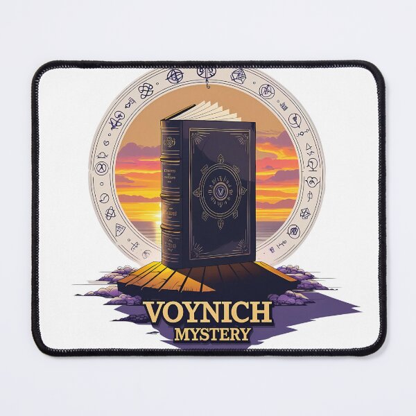 Item preview, Voynich Mystery – Retro Enigmatic Book Sunset Vector Illustration designed and sold by LoliDesignShop.