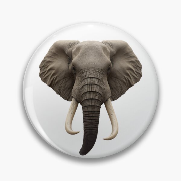 Item preview, Elephant Front View – Majesty of Nature designed and sold by RAKO13.