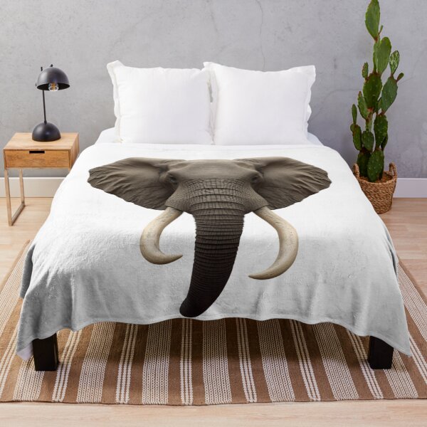 Item preview, Elephant Front View – Majesty of Nature designed and sold by RAKO13.