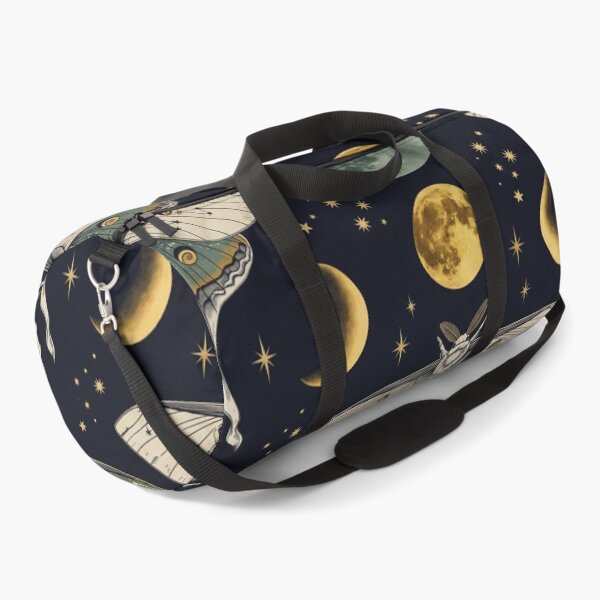 Item preview, Vintage Celestial Moth and Moon Phases Pattern designed and sold by ColorVR.