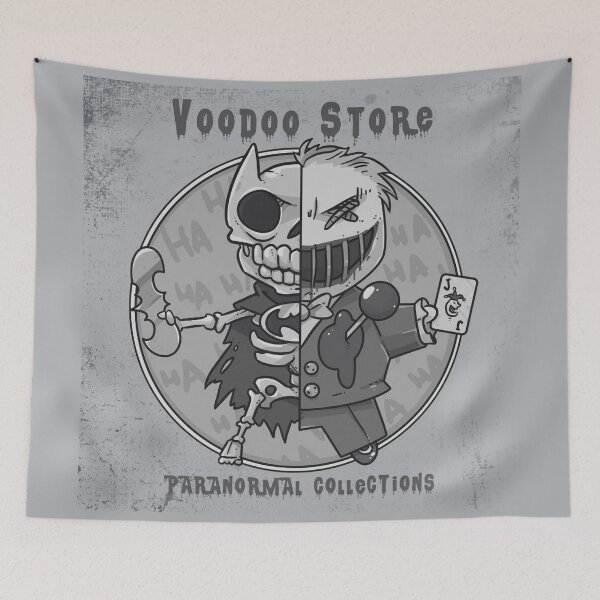 Item preview, Voodoo Doll Villain Split Hero Vintage designed and sold by Voodoo Store Paranormal Collections.