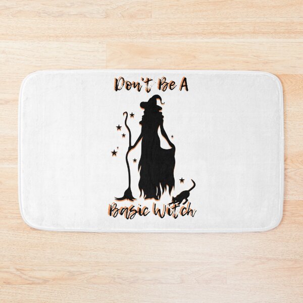 Item preview, Don't Be A Basic Witch Sticker (Cute Witchcore Humor) designed and sold by AKawaiiPastels.