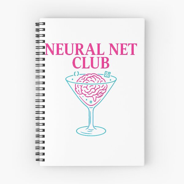 Item preview, Neural Net Club – AI Brain Cocktail Meme Design designed and sold by NeonStack.