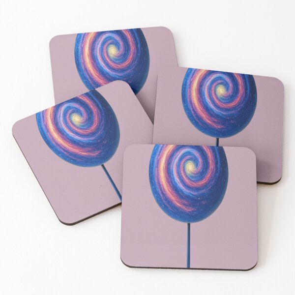 Item preview, Psychedelic Galaxy Tree – Trippy Swirl Lollipop Art – Cosmic Candycore Spiral Dream Aesthetic Print designed and sold by ReyDeLaCalle.