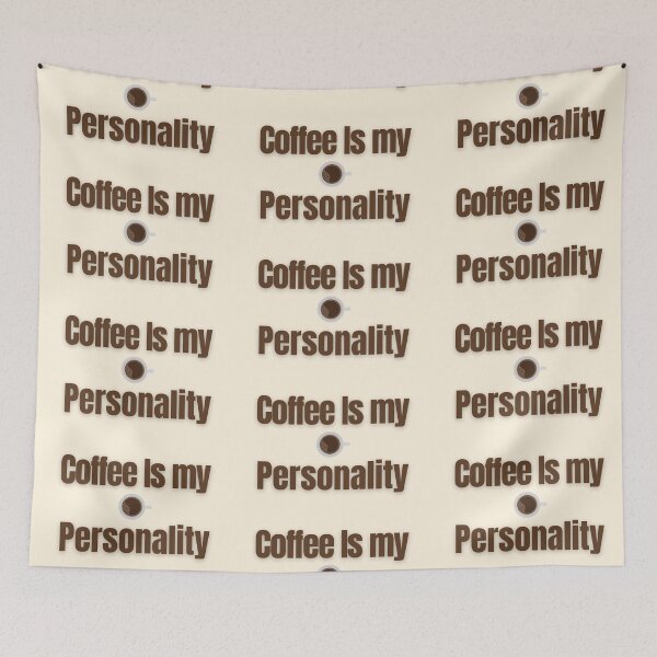 Item preview, Coffee Is My Personality designed and sold by ade-datt.