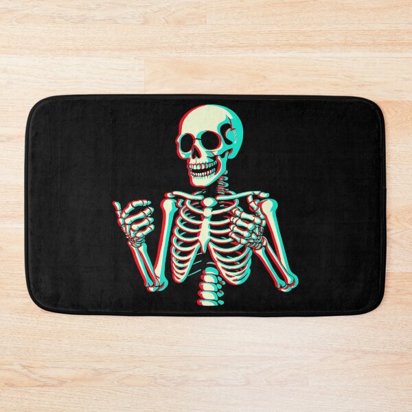 Item preview, Anaglyph 3D Skeleton designed and sold by Ghost on Toast.